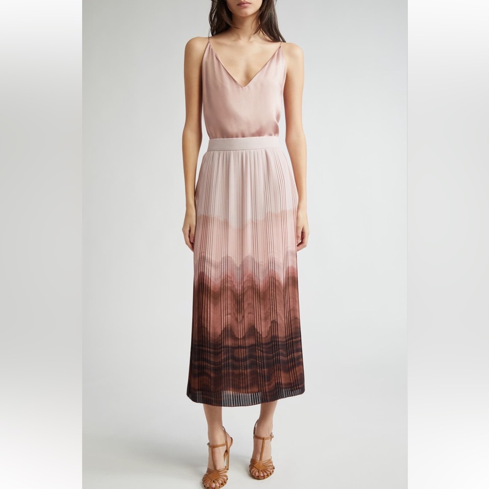 Eleventy Silk Camisole in Rose - NWT